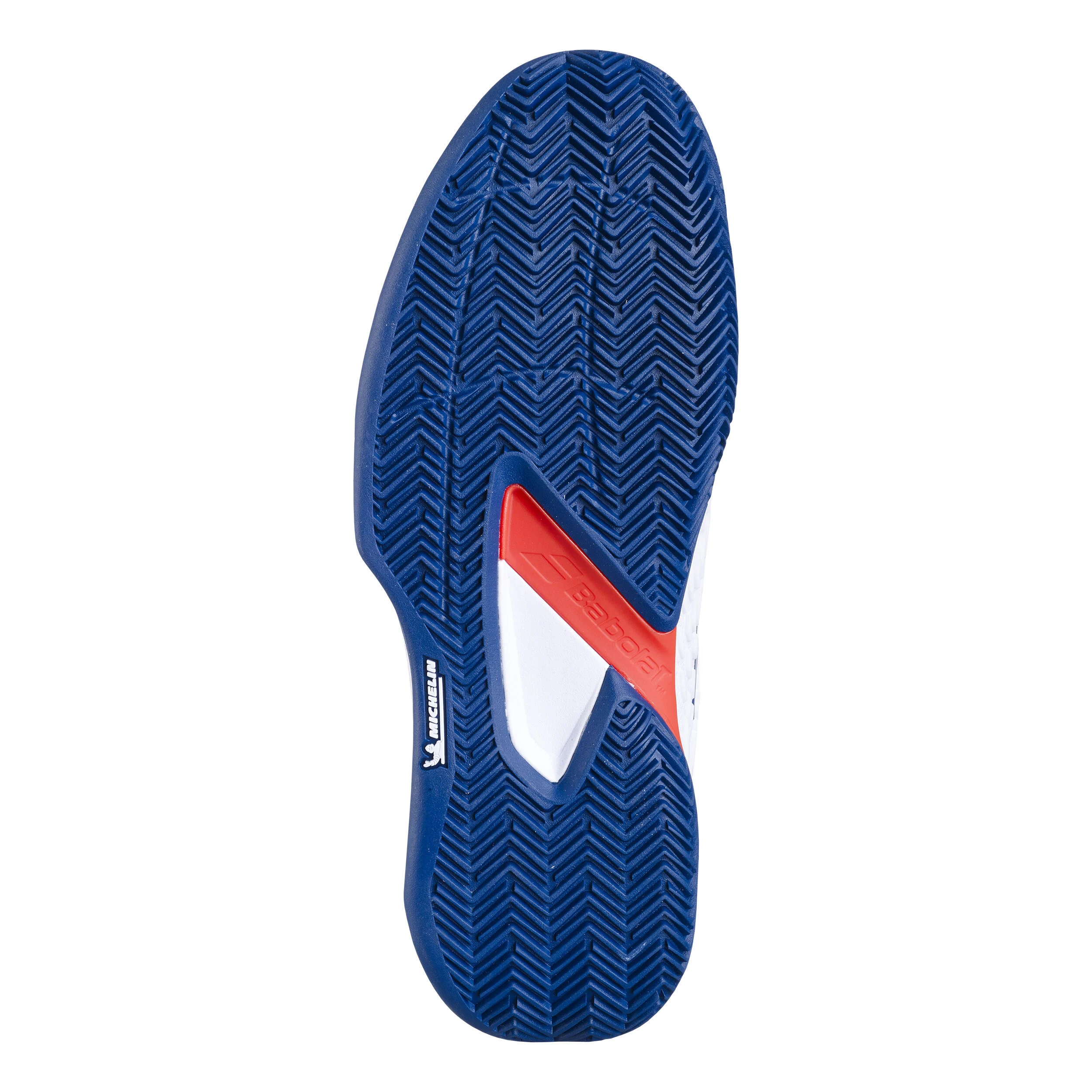 Babolat Propulse Fury 3 Chaussure Terre Battue Hommes - Blanc , Bleu Foncé