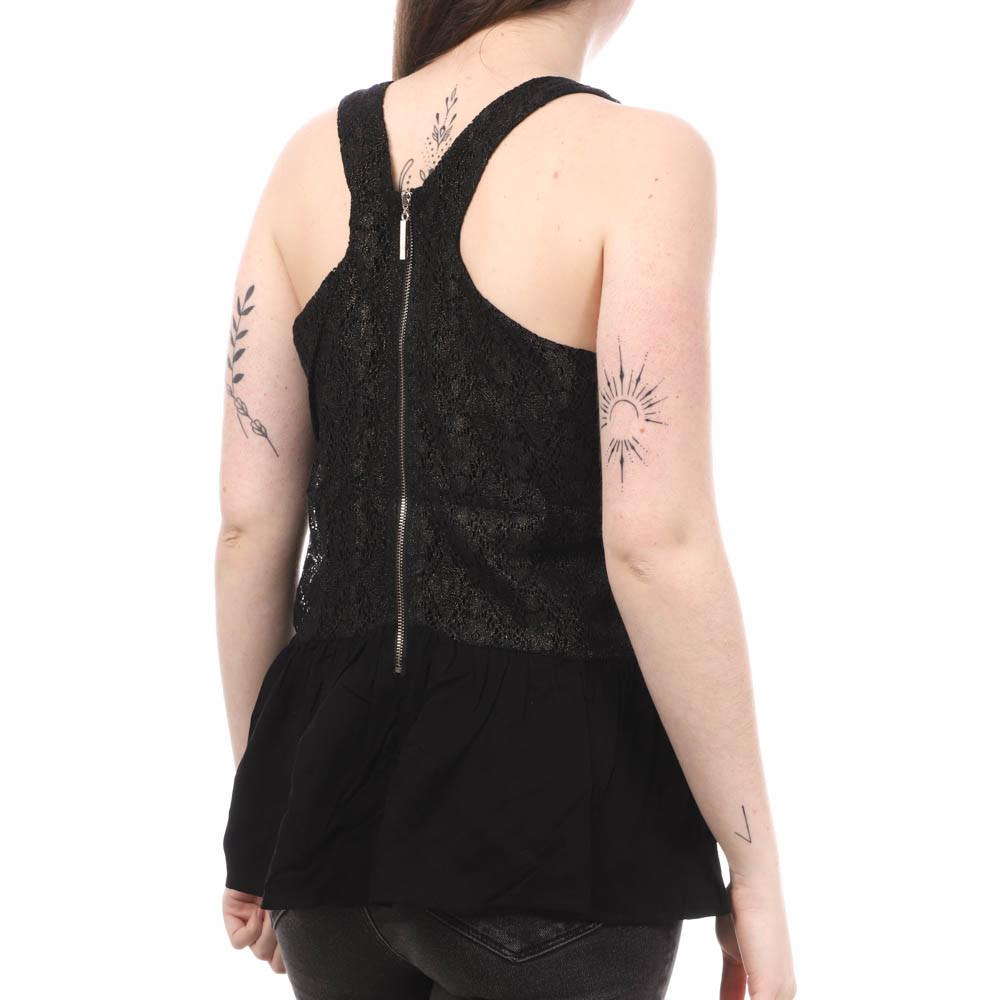 Teddy Smith Débardeur Noir Femme Teddy Smith Thaya