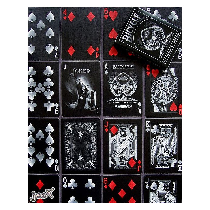 54 Cartes Bicycle Shadow Master : Legacy V2