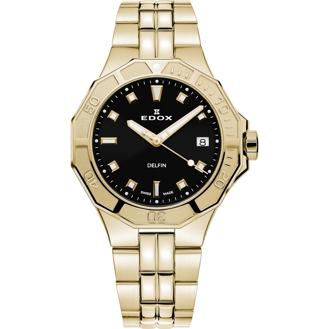 Edox Delfin Diver Date 38