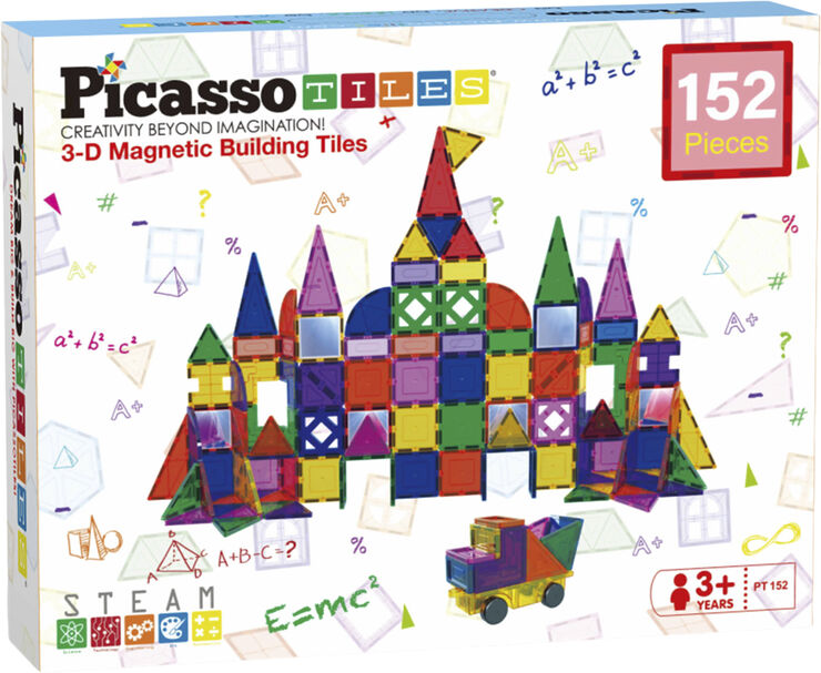 Legetøj Picasso Tiles 152pc Magne