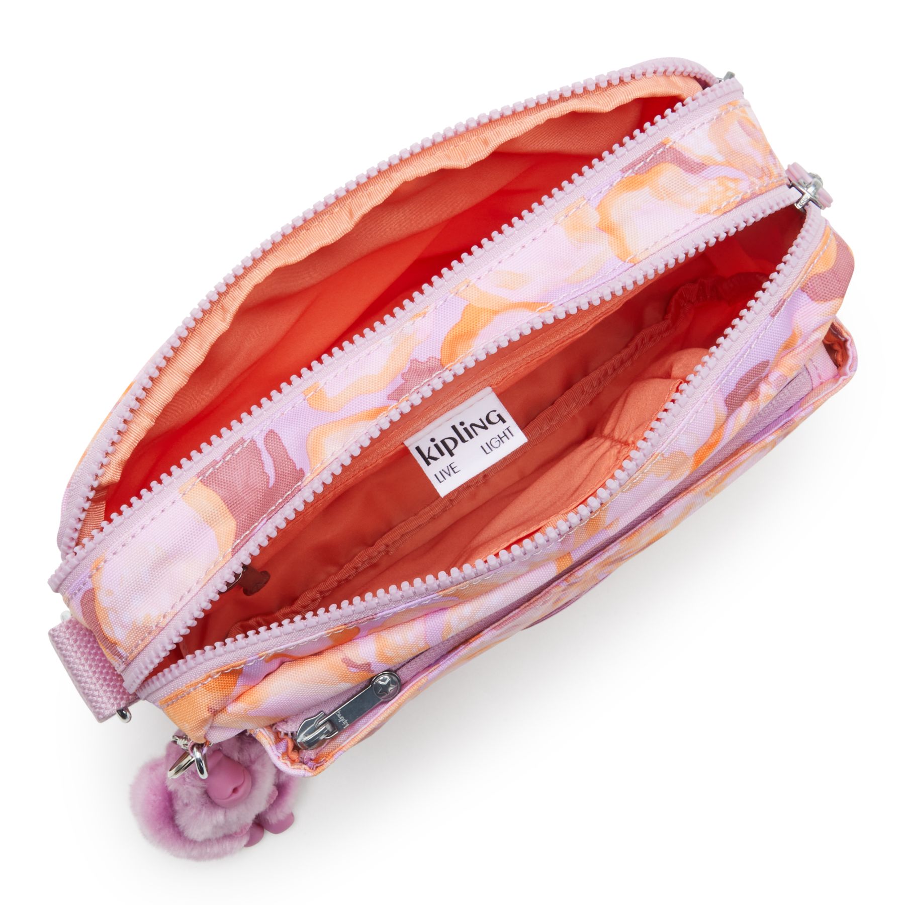 ABANU M Sac à Bandoulière de Taille Moyenne avec Sangle Réglable - Floral Powder
