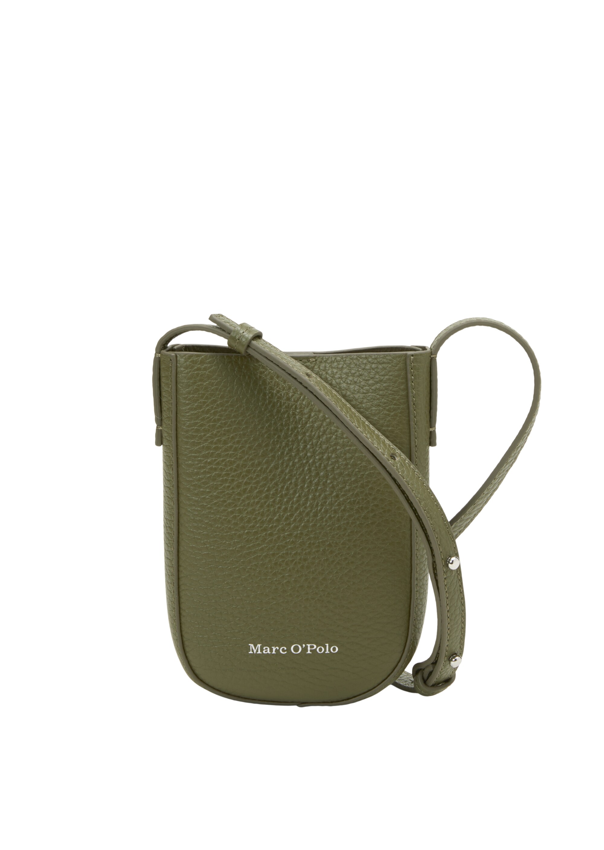 Smartphone-Tasche aus genarbtem Rindleder