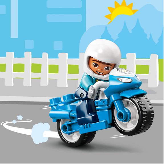 La moto de police LEGO DUPLO 10967