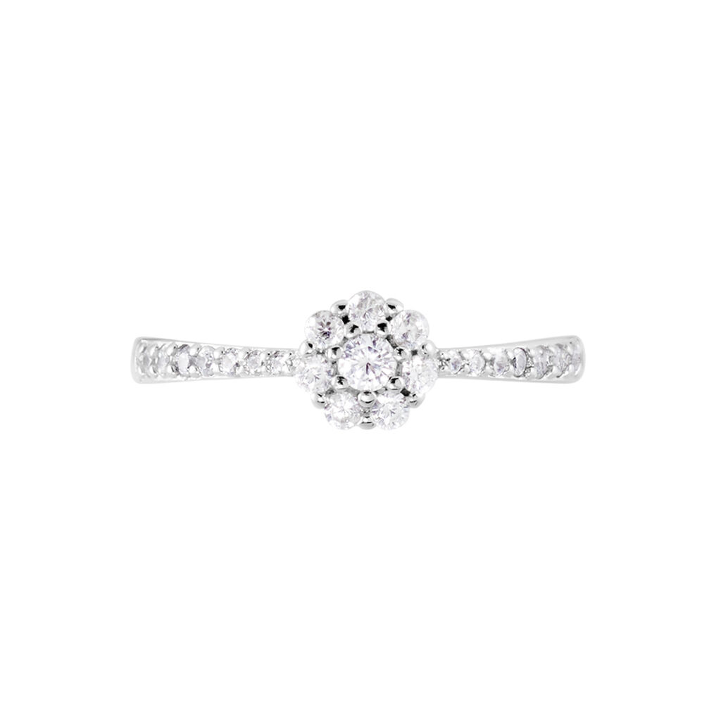 Bague Firmin Argent Blanc Oxyde De Zirconium