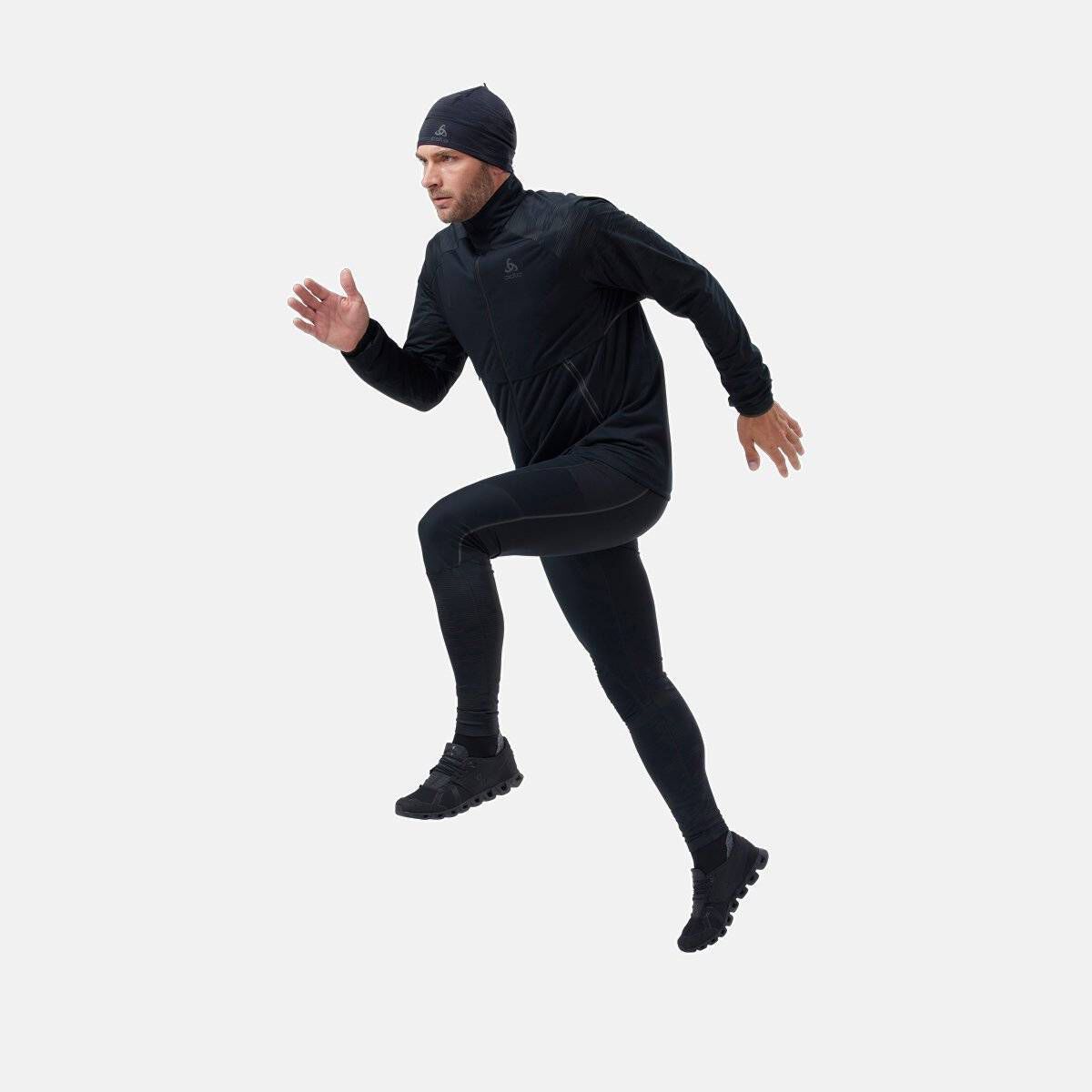 Odlo| Herren Lauftights ZEROWEIGHT WARM TIGHTS