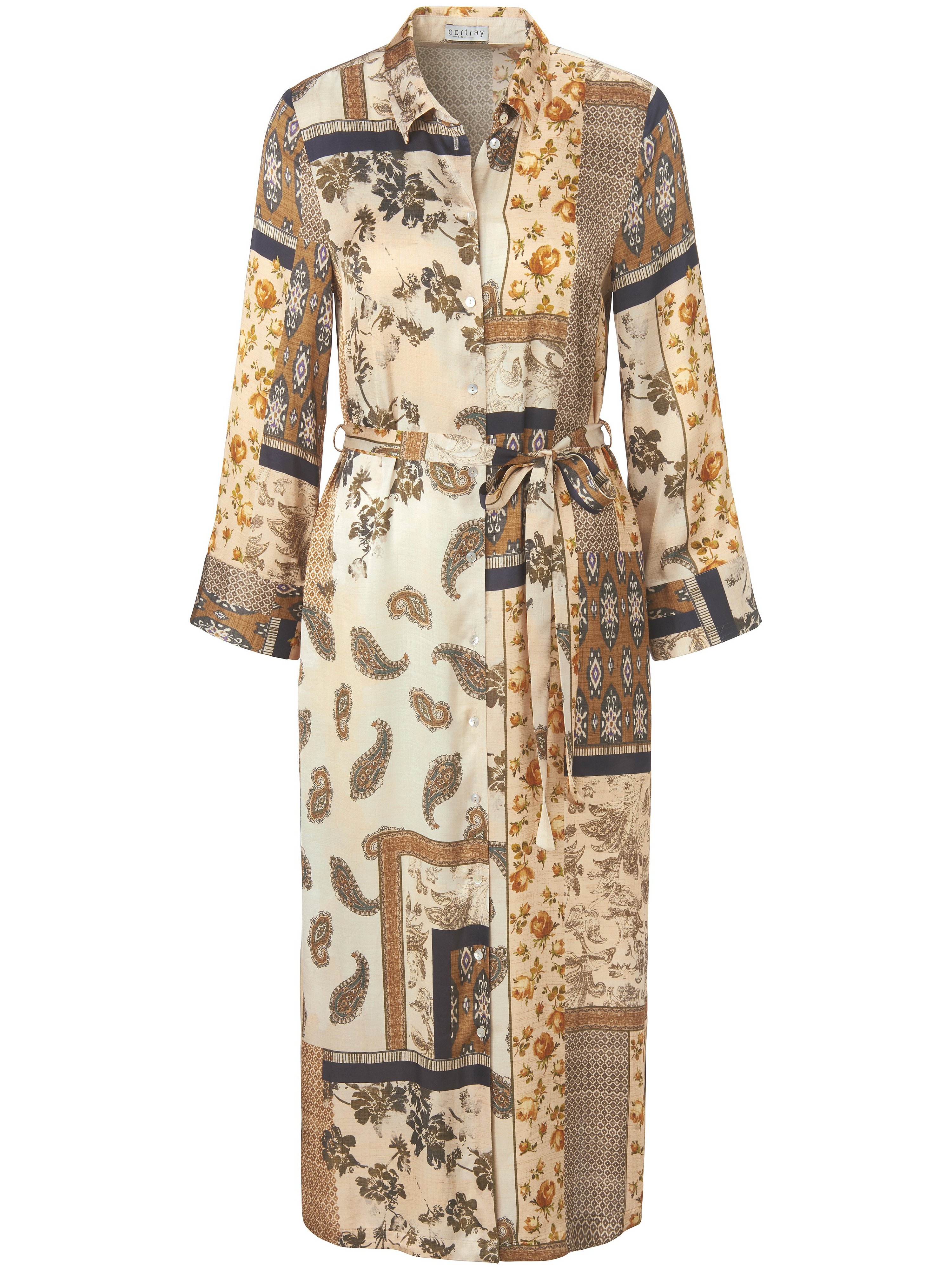 Kleid mit 3/4-Arm