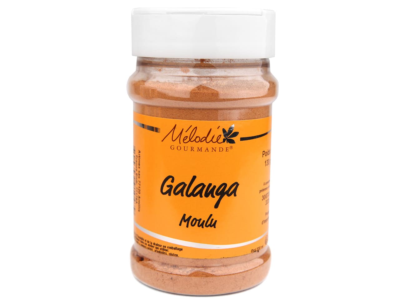 Galanga en poudre - 130 g - Mélodie Gourmande