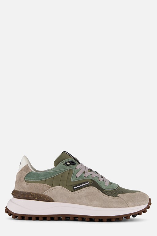 Floris van Bommel Noppi 20.06 Sneakers groen Suede