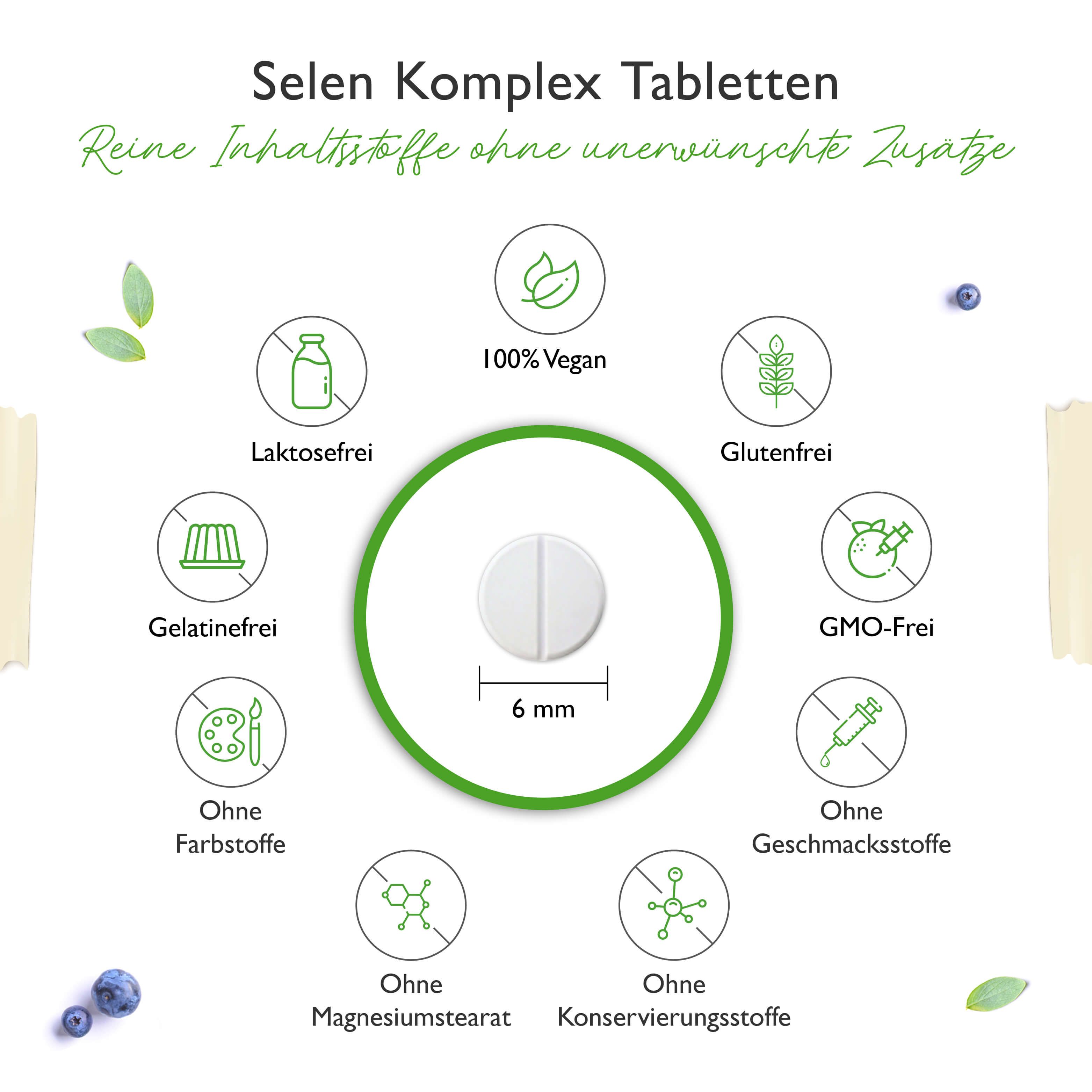 vit4ever Selen 3-fach Komplex