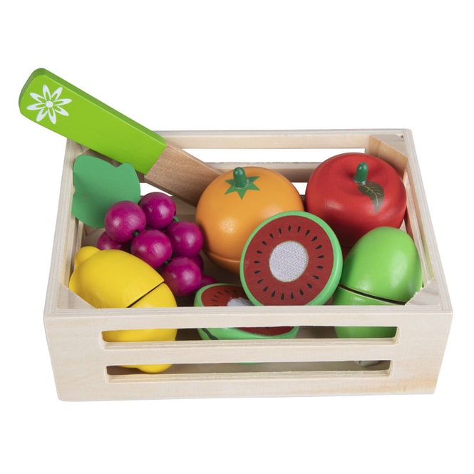 Besttoy - Holzkörbchen - Früchte Set 2