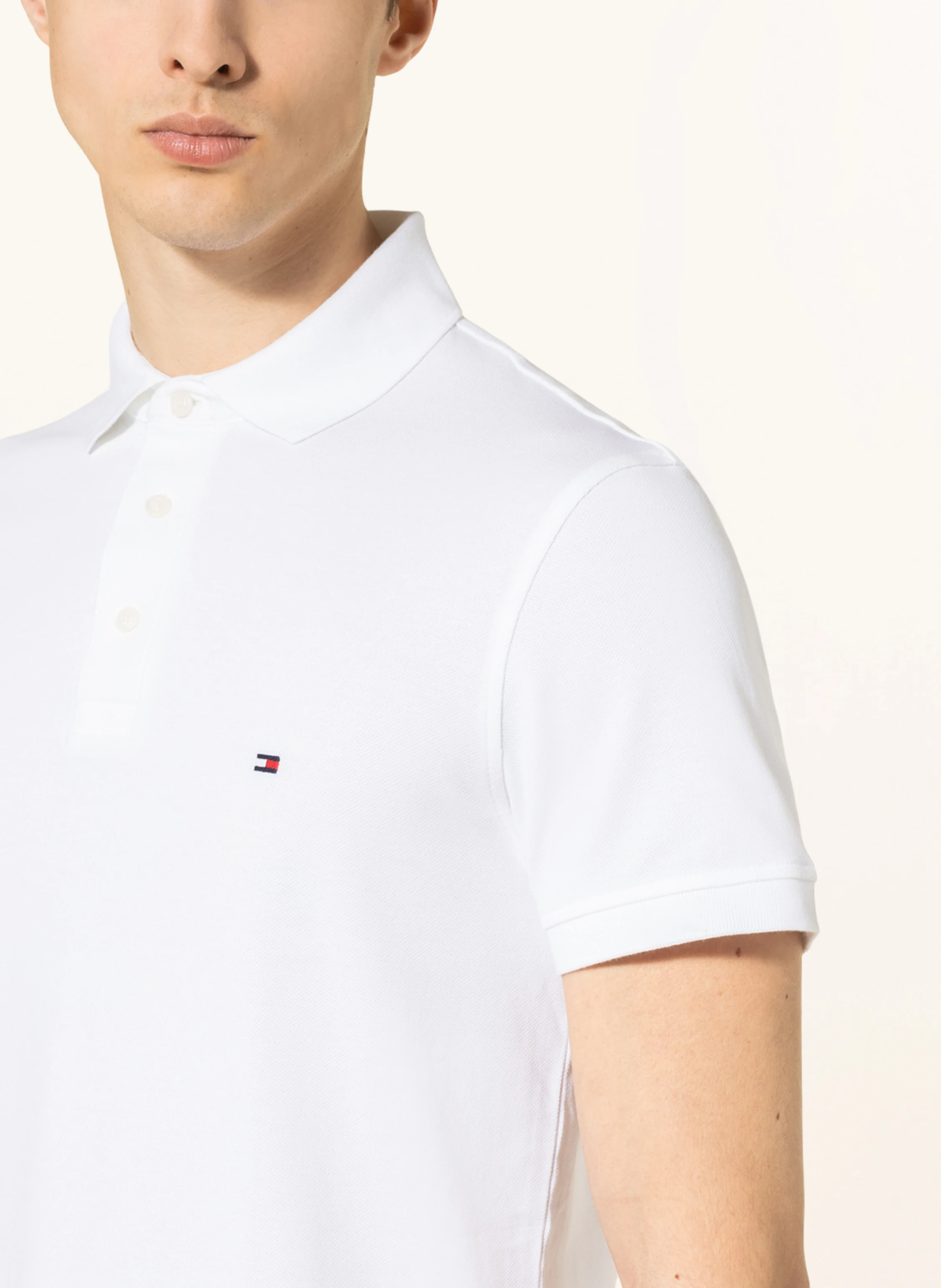 TOMMY HILFIGER Piqué-Poloshirt Slim Fit