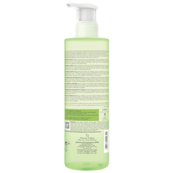 A-Derma Exomega Gel Lavante Emoliente 500ml