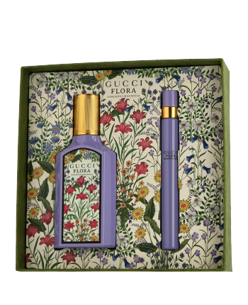 Gucci Flora by Gucci Gorgeous Magnolia Set mit Mini EdP Spray 50ml-10ml
