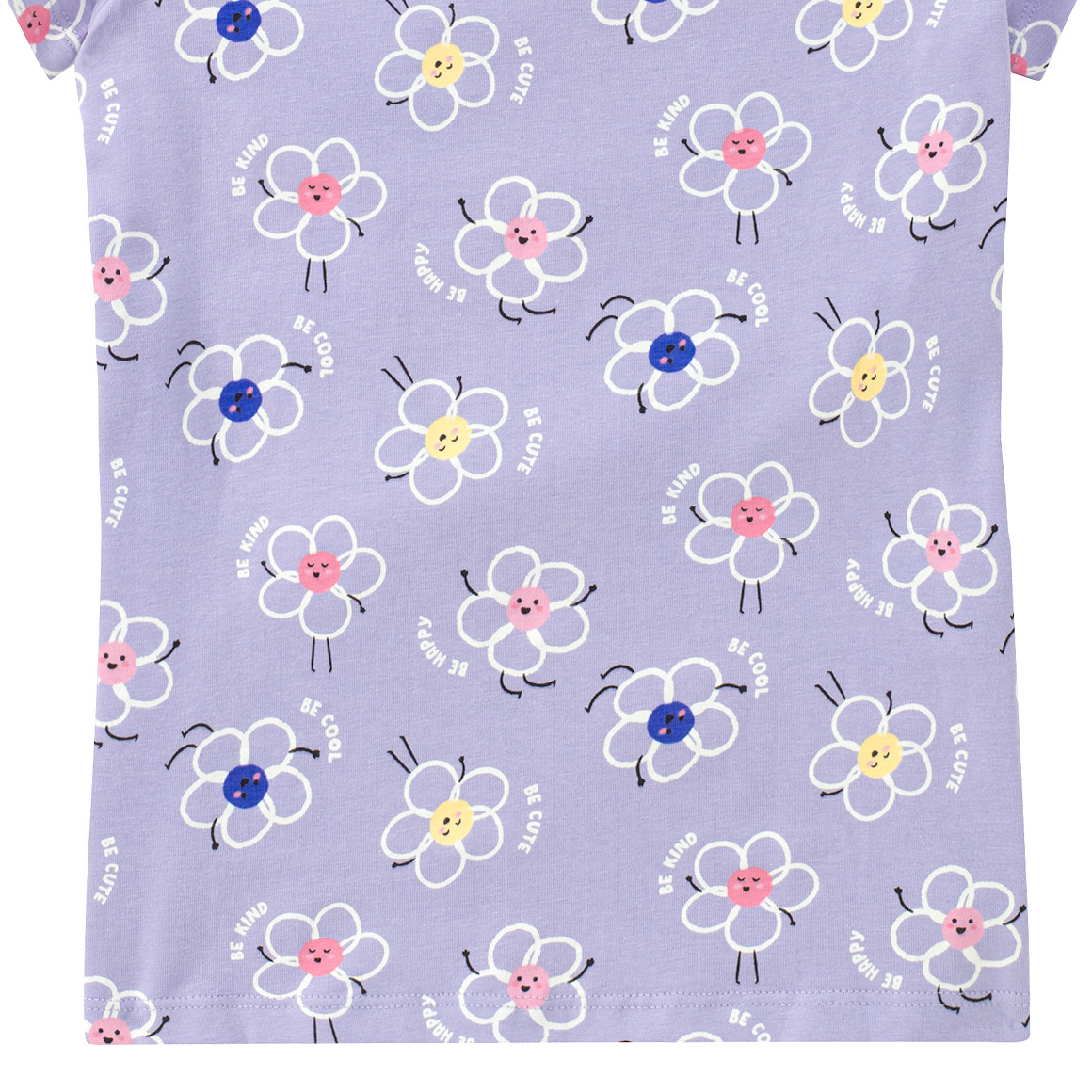 Topolino Mädchen T-Shirt mit Blumen-Allover helllila