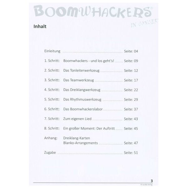 LeuWa-Verlag Boomwhackers in Concert