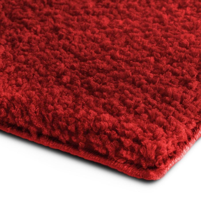 Sky Soft Badmat - Rechthoekig - Antislip achterkant - Rood / 50 x 60 cm