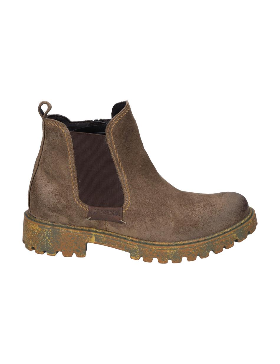 Stiefelette Marta 03, taupe-kombi