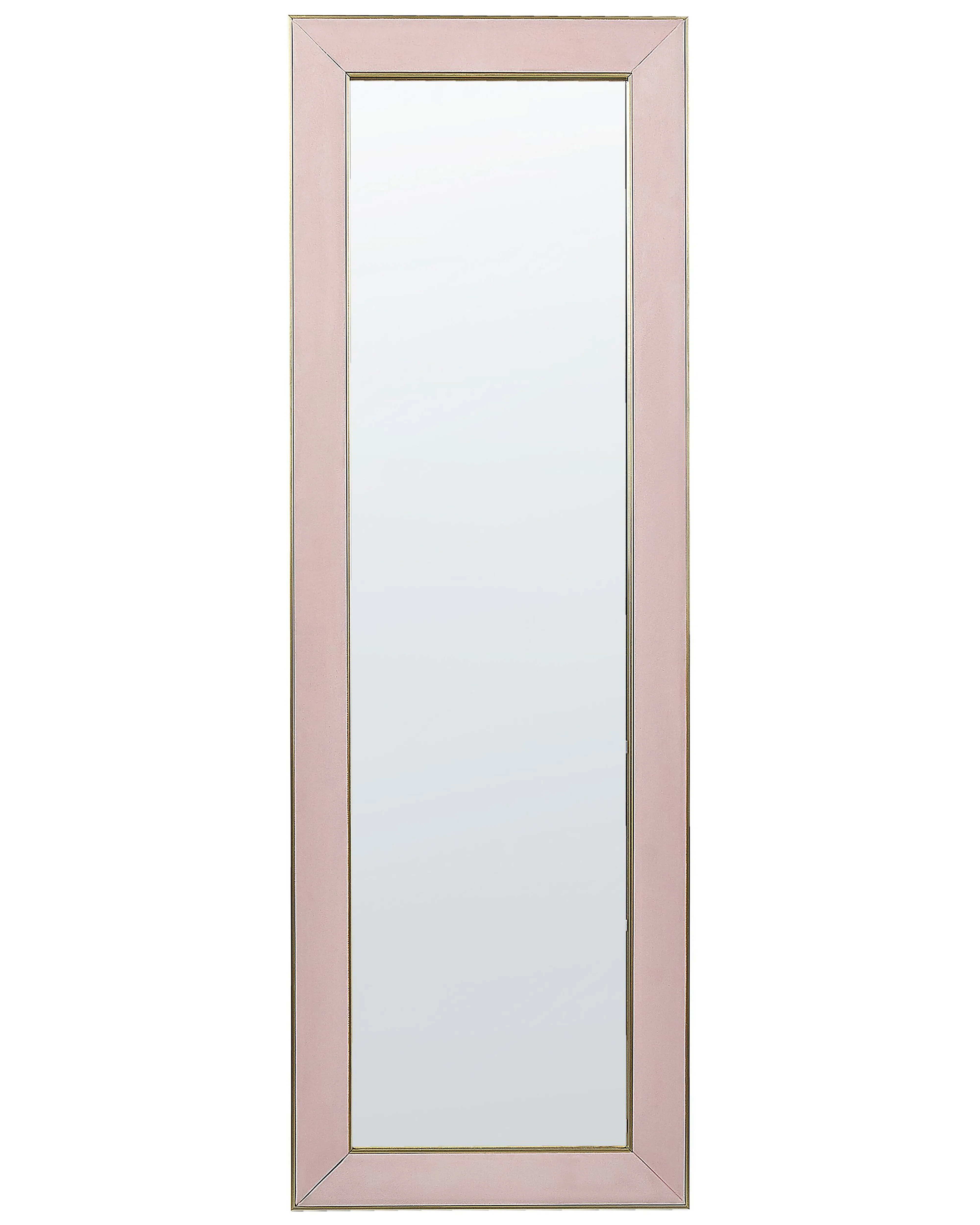 Staande spiegel LAUTREC 150 cm Fluweel Roze