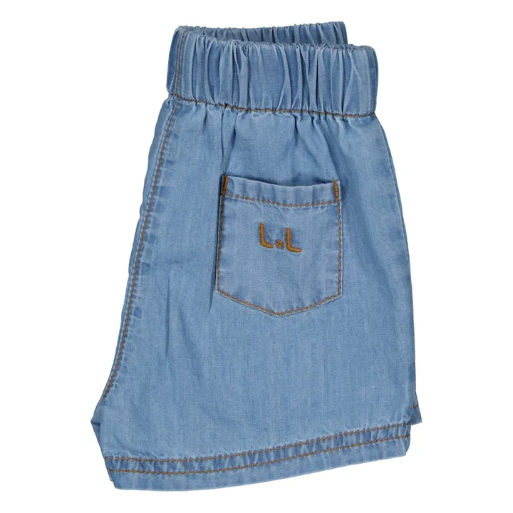 Louis Louise Short Pekin Chambray | Bleu jean