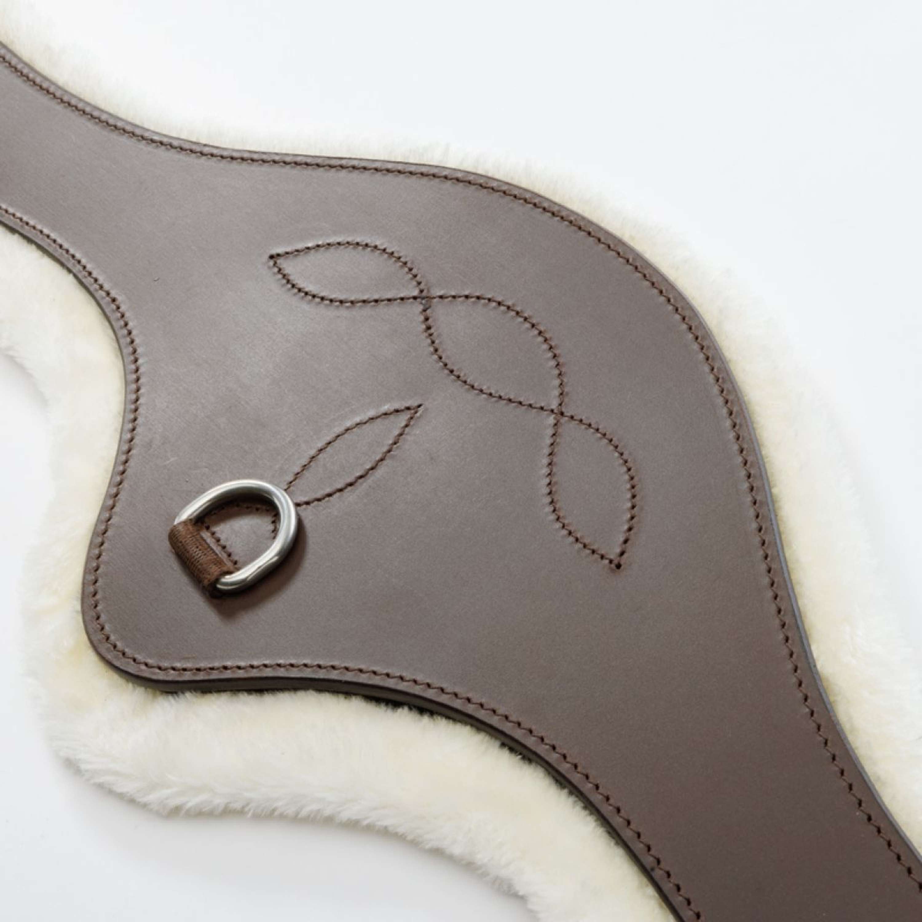 Kavalkade Veelzijdigheidssingel Casper Oiled Leather Faux Fur met Elas