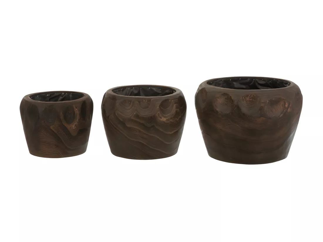 Cache-Pot en Bois 