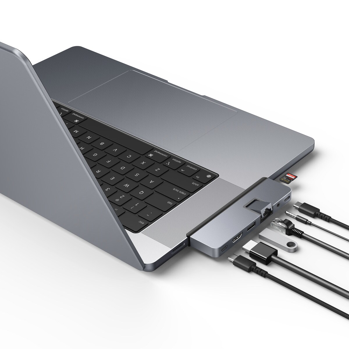 Hyper HD7-in-2 USB-C Hub for MBPro21