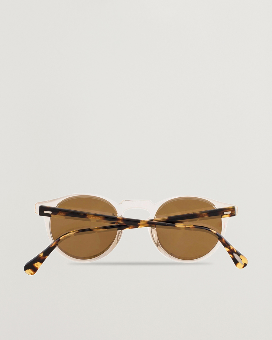 Oliver Peoples Gregory Peck Sunglasses Honey/Gold Mirror