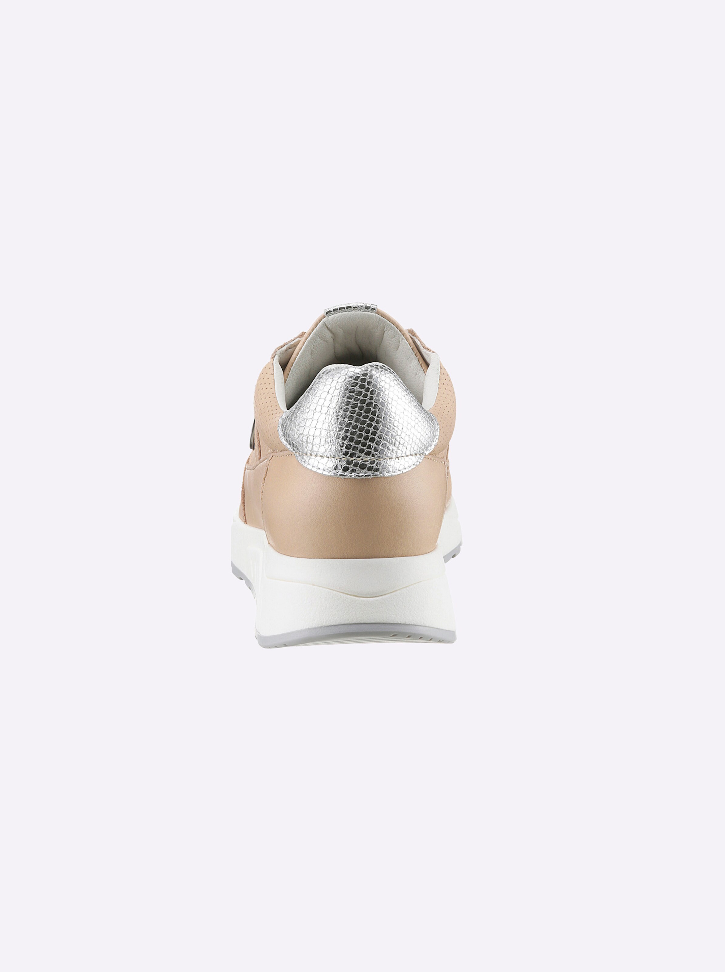 heine Sneaker in nude-silberfarben