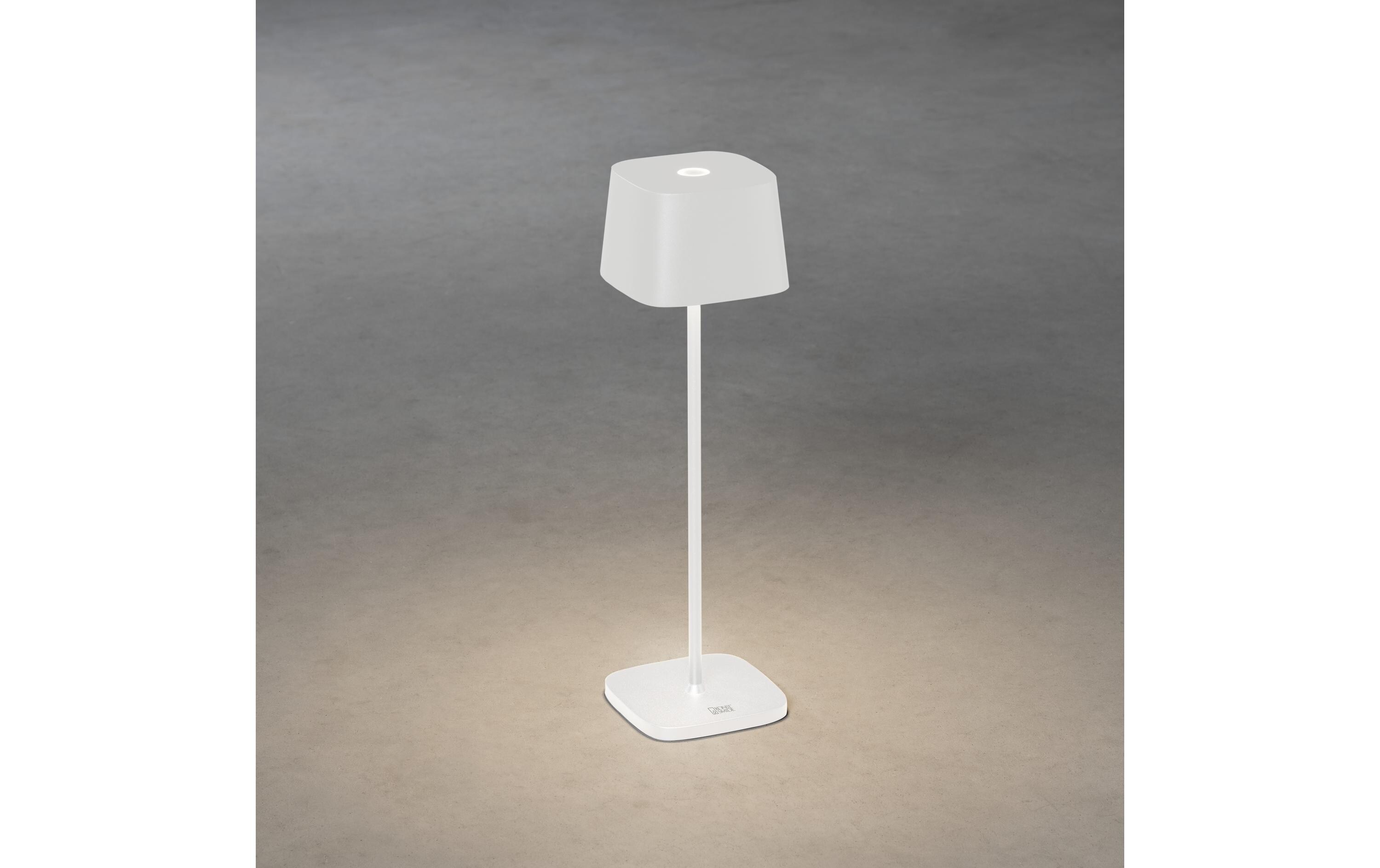 Akku-Tischleuchte Capri USB, 2700-3000 K, 2.2 W, WeissOutdoor-Leuchte