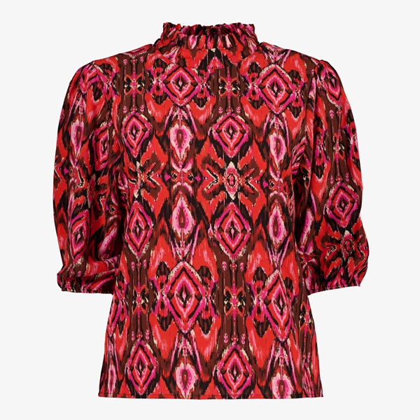 TwoDay dames blouse roze met print