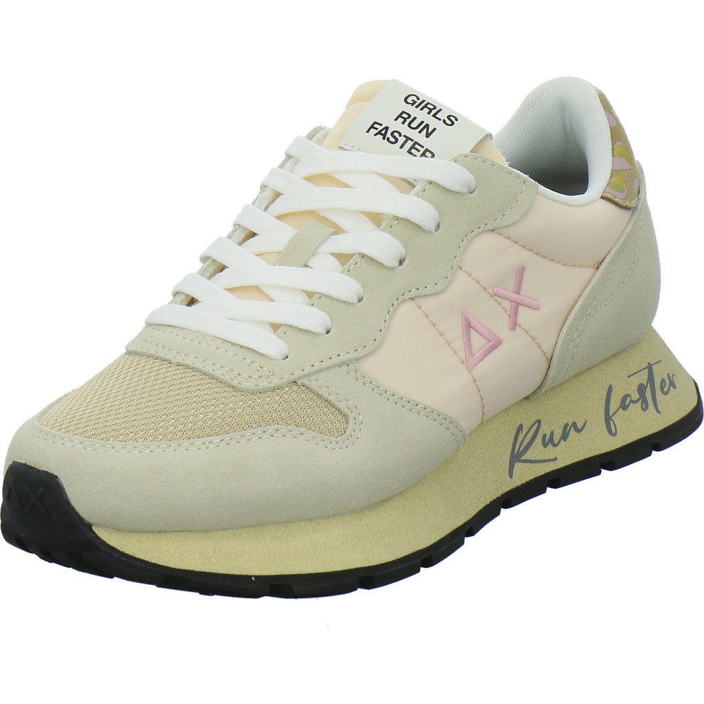 SUN68 Sneaker Damen Ally Vintage Beige-kombi