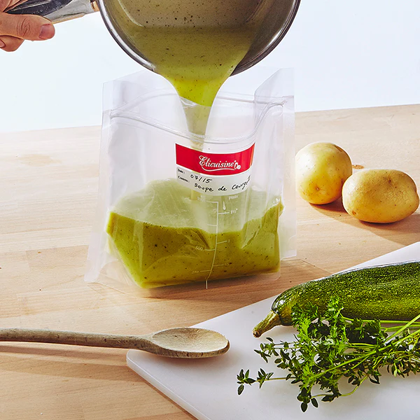 15 sacs à soupe et sauce Elicuisine