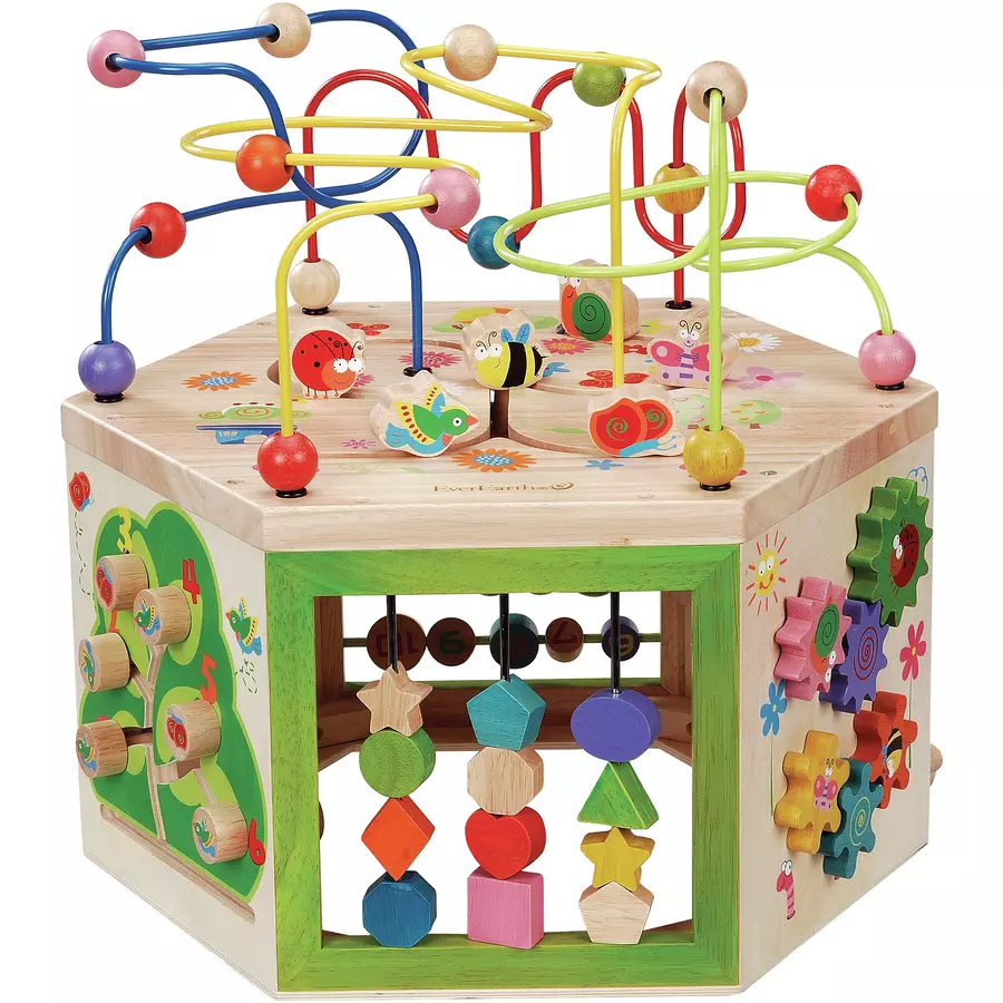 EverEarth® 7-in-1 Gartenspielcenter