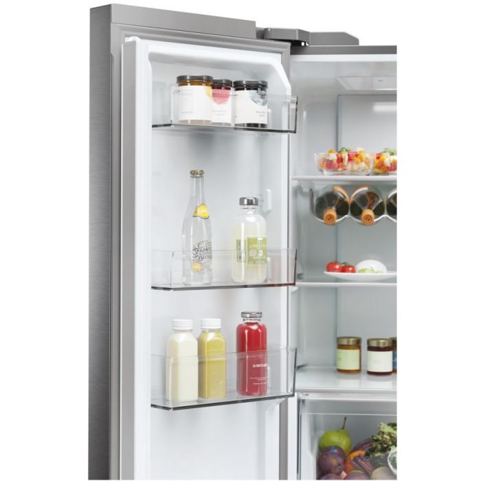 Haier Side-by-Side Multi Door CUBE 90 SERIE 5 HCR5919ENMP Platinum Inox