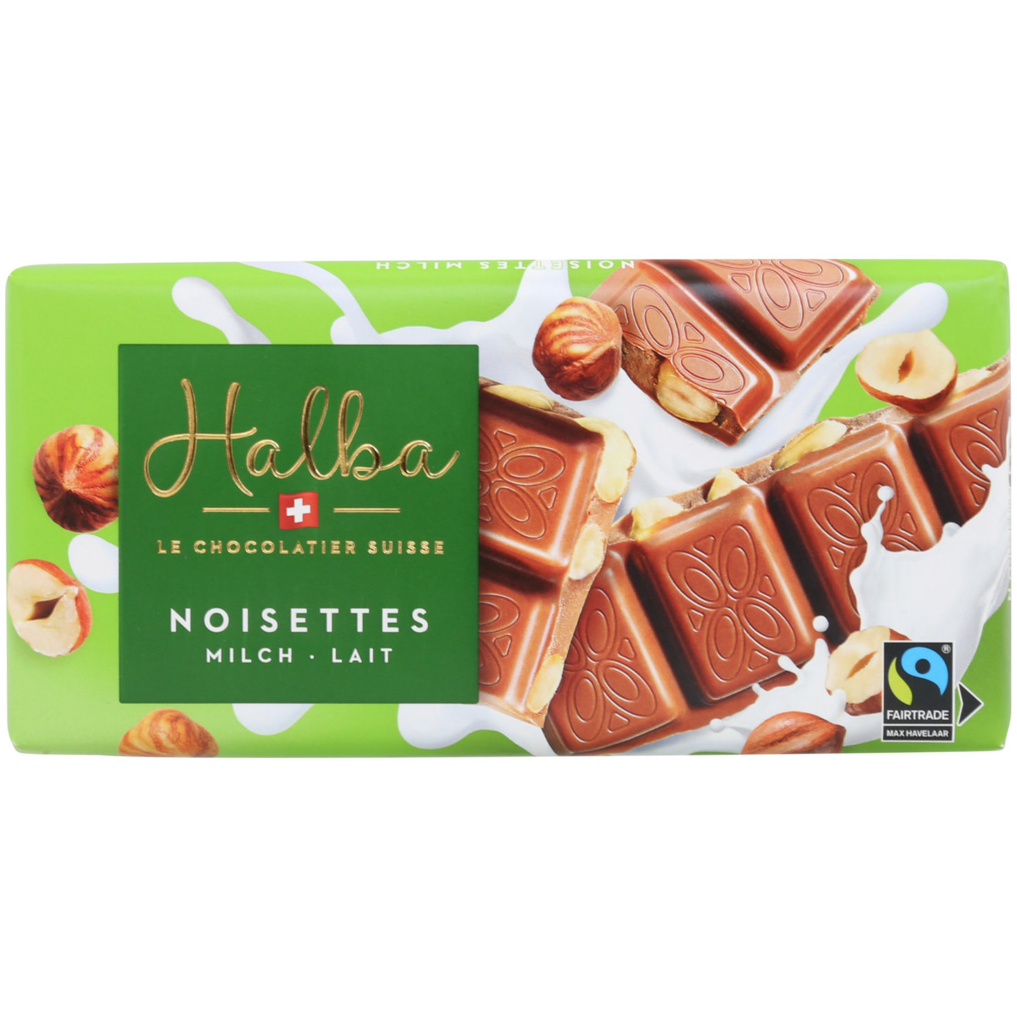 Halba Tafelschokolade Milch Nuss
