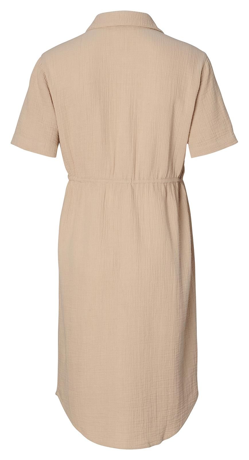 Noppies Maternity Jurk met voedingsfunctie Jamaira - White Pepper