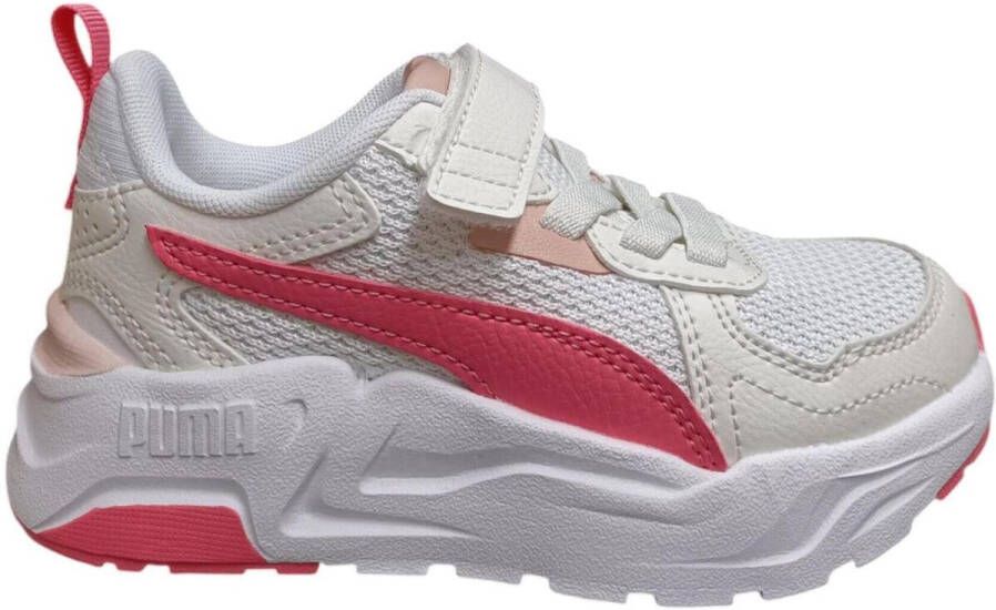 PUMA Trinity Lite AC+ Inf Unisex Sneakers White-Magic Rose-Vapor Gray