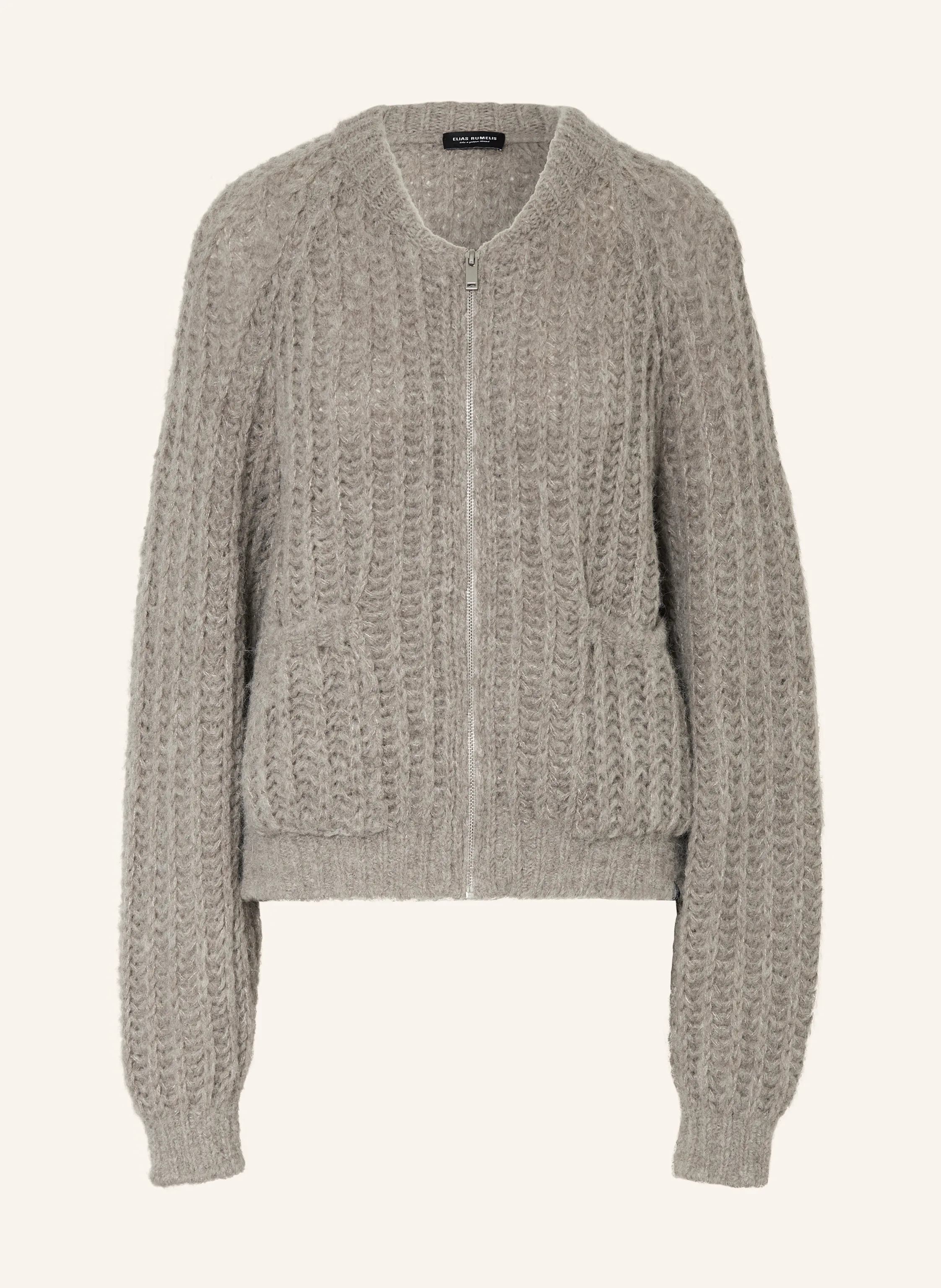 ELIAS RUMELIS Strickjacke ERCORDIE mit Alpaka