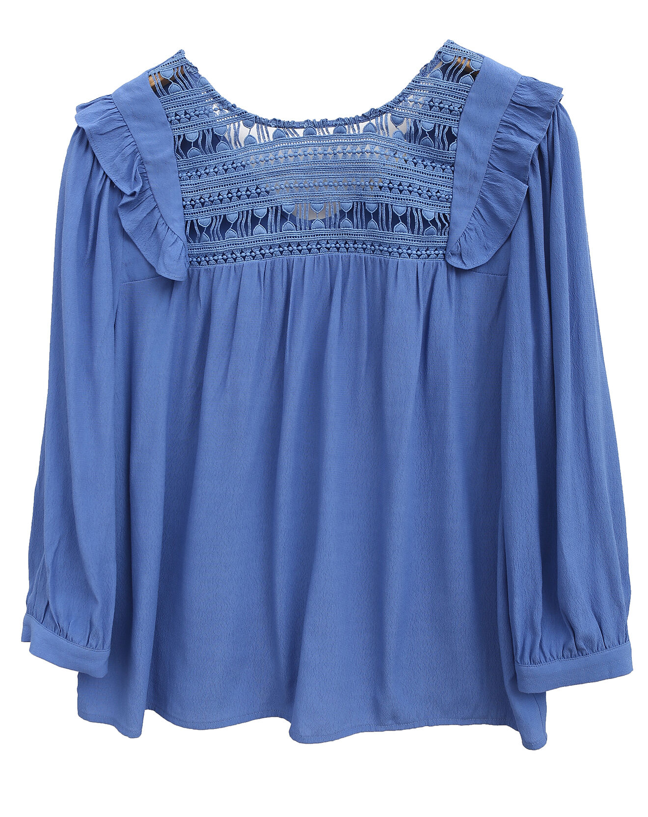 See u Soon Blouse fluide Aya bleue