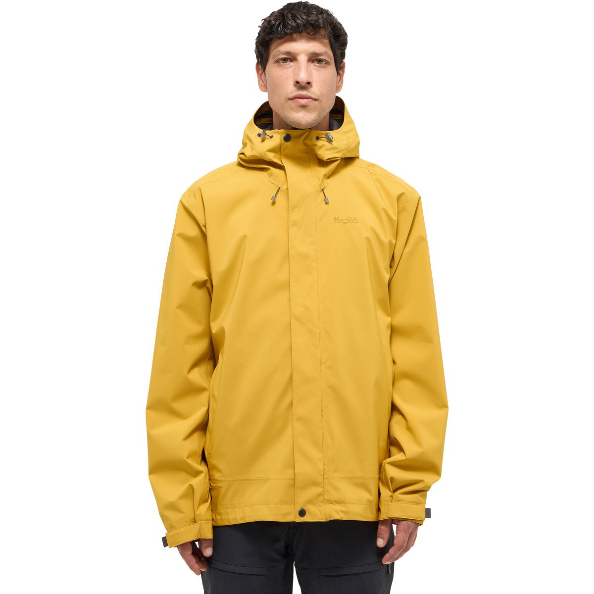 Haglöfs Breeze Proof Hardshelljacke Herren clay yellow