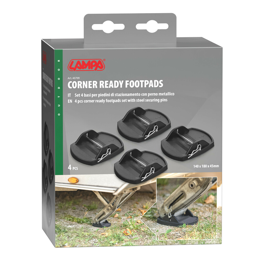 Lampa steunvoet onderlegplaten - Set van 4