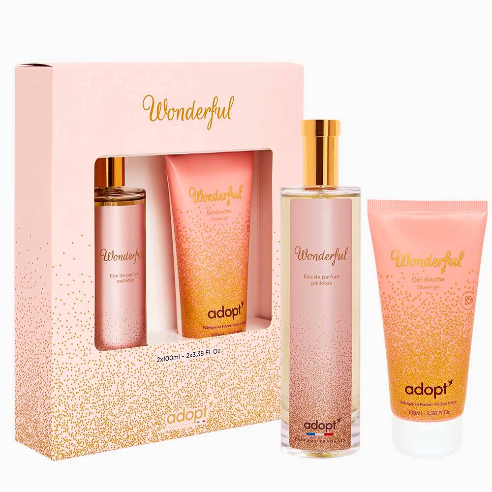 Wonderful - Coffret eau de parfum 100ml + gel douche