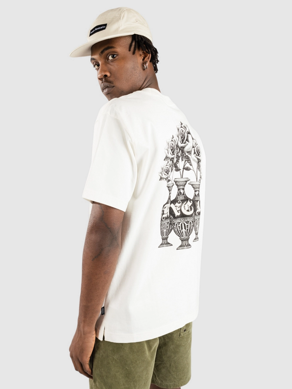 RVCA Benj Bouquet T-Shirt salt