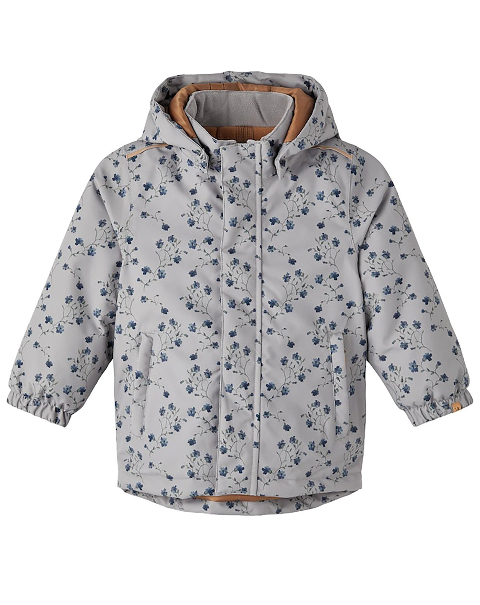 Schneejacke NMFLASNOW AOP in wet weather