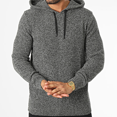Sweat Capuche 092CC2I304 Gris Anthracite Chiné