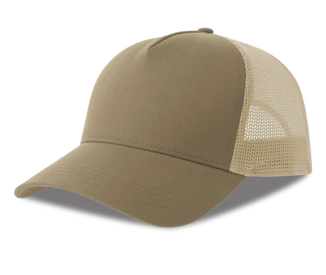 ATLANTIS HEADWEAR AT228 - Casquette 5 pans style trucker en coton