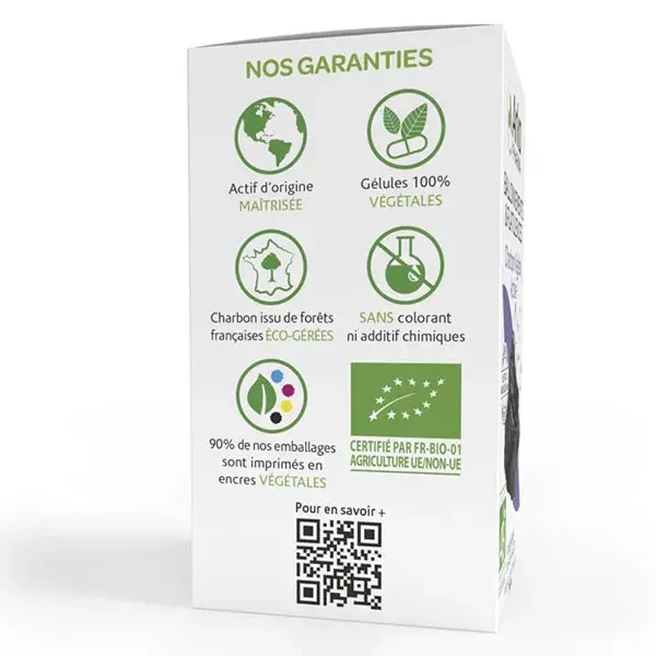 Arkopharma Arkogélules Carvão Ativado Orgânico 80 cápsulas