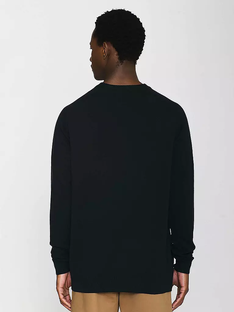 KNOWLEDGE COTTON APPAREL Pullover  schwarz