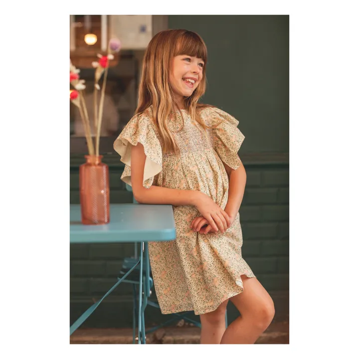 Louis Louise Robe Mickaela Fleurie | Beige